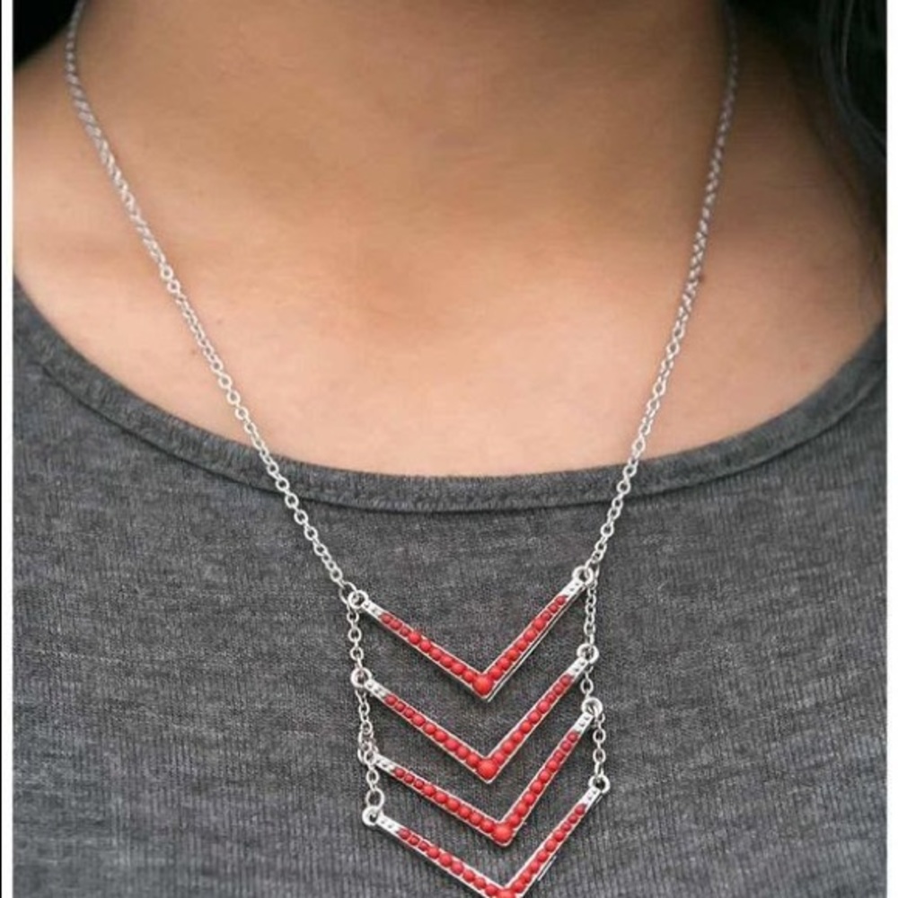 Necklace with earrings